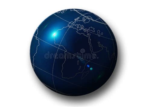 Blue Earth Sphere Stock Illustrations 70237 Blue Earth Sphere Stock