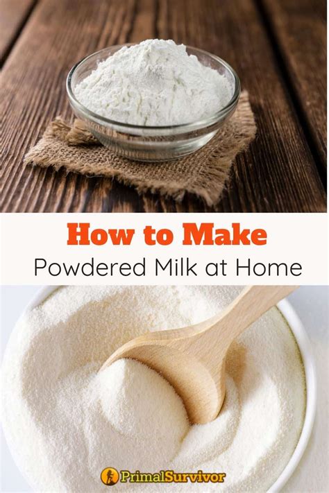 How To Make Powdered Milk At Home With And Without A Dehydrator
