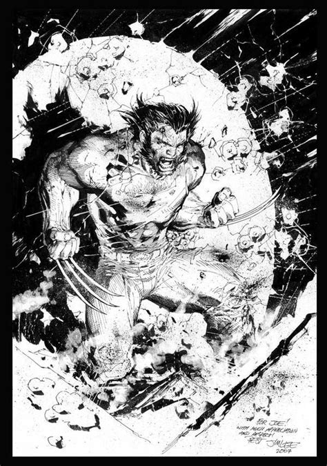 Wolverine By Jim Lee Jim Lee Art Wolverine Comic Art Jim Lee