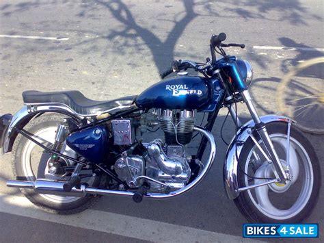 Any biker who is passionate for speed, power and performance would love to ride bullet electra. Navy Blue Royal Enfield Bullet Standard 350 Picture 2 ...