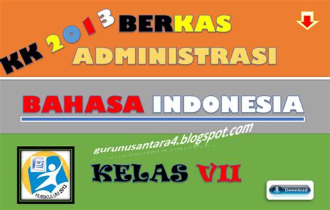Kumpulan rpp pjj bahasa inggris kelas 7. Administrasi Bahasa Indonesia SMP/MTs Kelas VII Kurikulum 2013 Terbaru - FORMAT-FILE