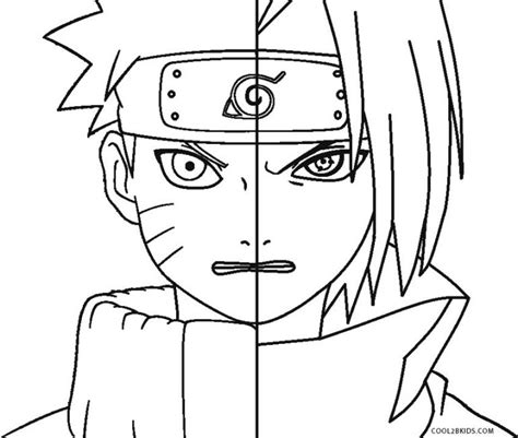 Ausmalbilder Naruto - Malvorlagen kostenlos zum ausdrucken