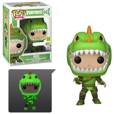 Fortnite Funko Pop Games Rex Vinyl Figure Glow In The Dark Walmart