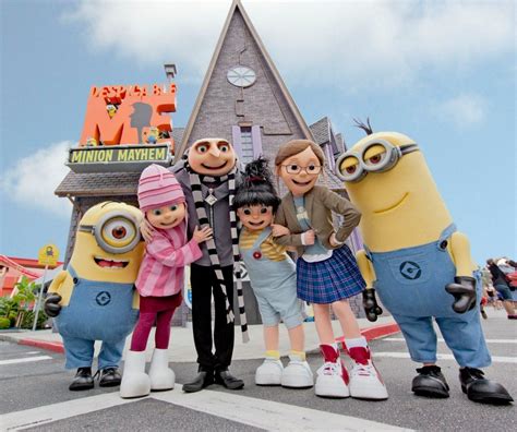 Universal Studios Opens New Despicable Me Minion Mayhem Ride