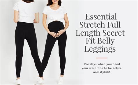 Motherhood Maternity Women S Essential Stretch Full Length Secret Fit