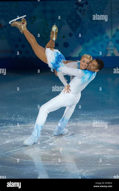 Aliona Savchenko And Robin Szolkowy Ger Performing In The Figure