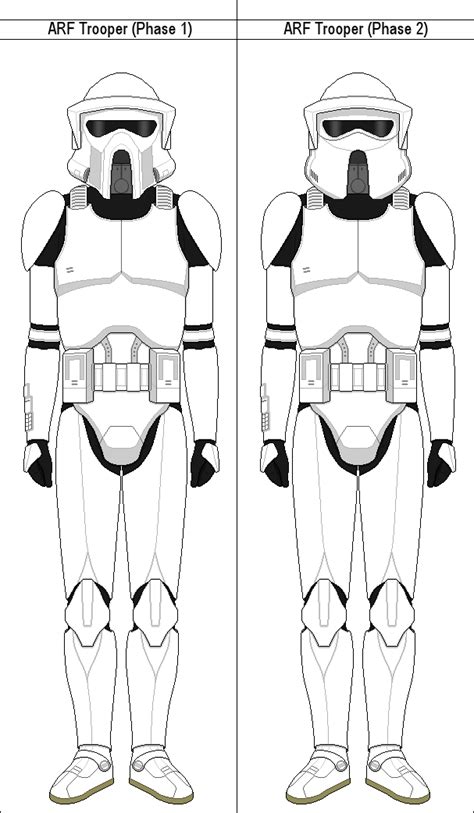 Arf Trooper Phase 1 And 2 By Marcusstarkiller Star Wars Art Star