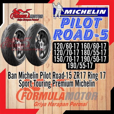 Jual Ban Motor Moge Michelin Pilot Road 5 ZR17 Sport Touring Premium