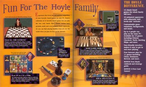 Hoyle Board Games 1999 Macintosh Box Cover Art Mobygames