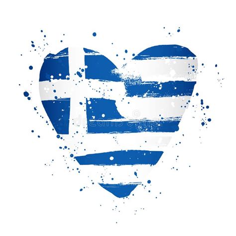 Heart Greek Flag Stock Illustrations 430 Heart Greek Flag Stock