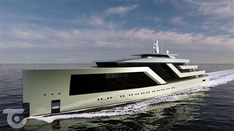 Isaac Burrough 100m Motoryacht Concept Yacht Design Boats Luxury