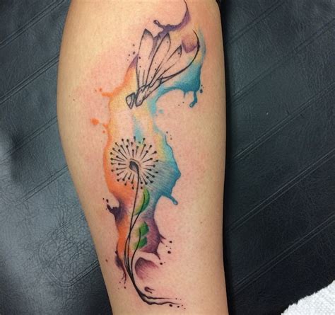 Dandelion and the bird is quite popular tattoo symbol. 65+ Best Dandelion Tattoos Designs & Meanings - Flowering ...