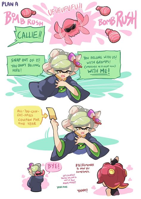 Pin By Anthony Caddy On Squid Sisters And Off The Hook Gomigomipomi