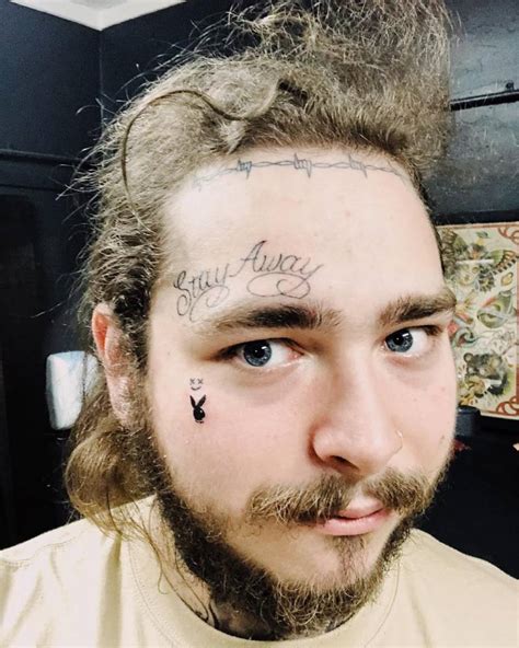 Playbabe Tattoo On Post Malone