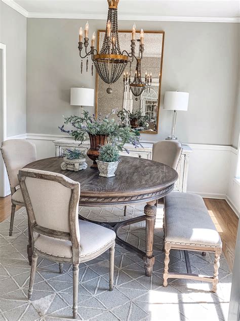 French Country Dining Room Reveal with Blogger Pamela Dyer | Kathy Kuo