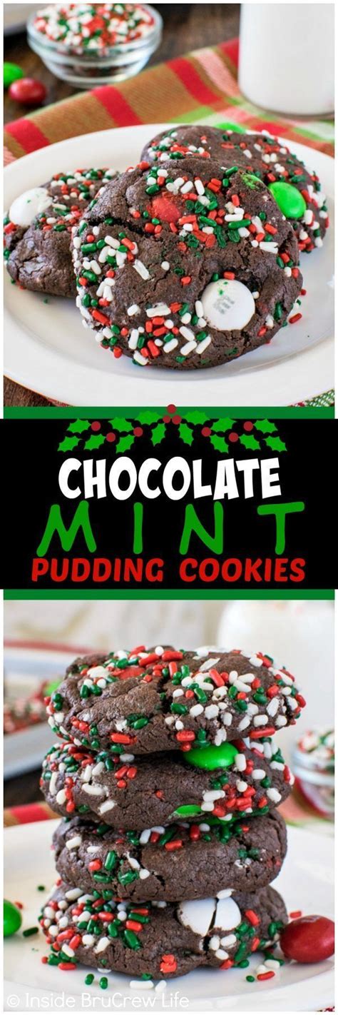 I feel like i need another week (heck! Chocolate Mint Pudding Cookies these easy cookies are ...