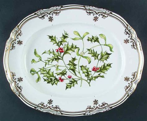If you need replacement or additional pieces for your collection of spode stafford flowers, monitor this page on a weekly basis for new listings. Stafford Flowers Holiday 14" Oval Serving Platter by Spode ...