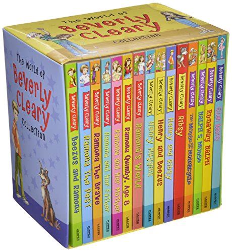 the world of beverly cleary collection 15 book ultimate boxed set ramona and more beverly