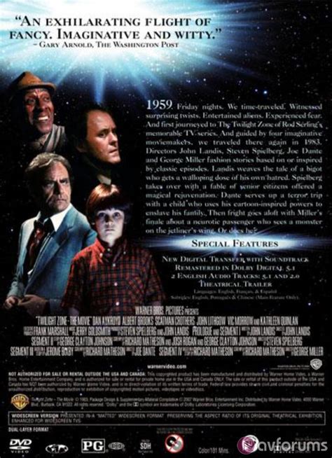 Twilight Zone The Movie Blu Ray Review Avforums