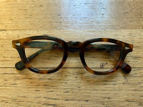 Vintage Ote Tart Arnel Demi Amber Tortoise Eyeglass Frames 48 24 2985547357