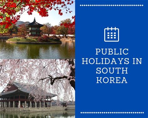 Public Holidays in South Korea in [year]