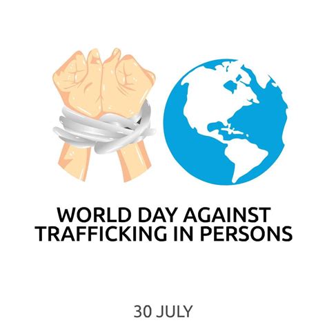 world day against trafficking in persons vector lllustration 5348247 vector art at vecteezy