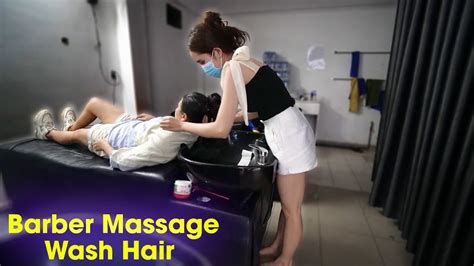 Vietnam Massage Barber Shop Asmr Massage Face And Wash Hair With Girl In Street Ho Chi Minh 2021