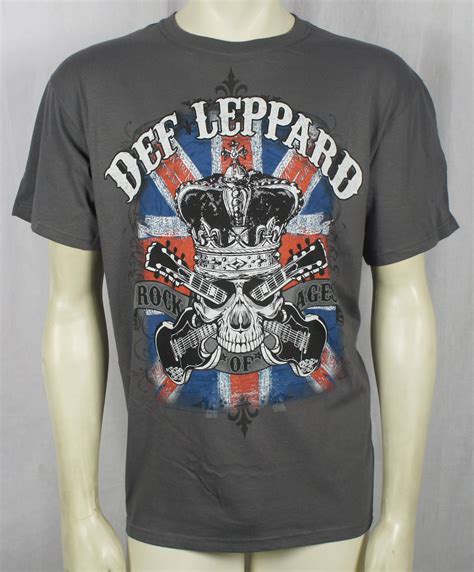 Def Leppard T Shirt Rock Of Ages Merch2rock Alternative Clothing