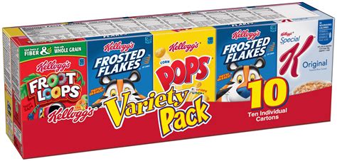 Kellogg S Variety Google Search Cereal Box Cereal Packaging My Xxx