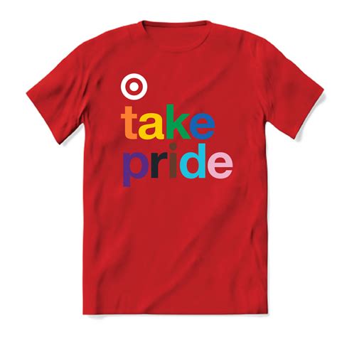 Take Pride T Shirt Target Bullseye Shop