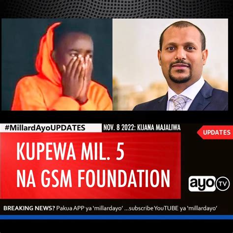 Millardayo On Twitter Gsm Foundation Imeahidi Kumpa Kijana Majaliwa