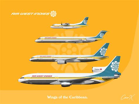 Air West Indies The Caribbean Fleet Coco X 2023 Gallery