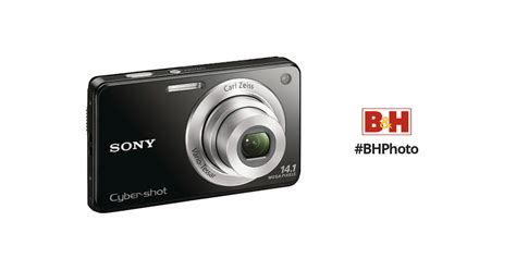 Sony Cyber Shot Dsc W560 Digital Camera Black Dscw560b Bandh