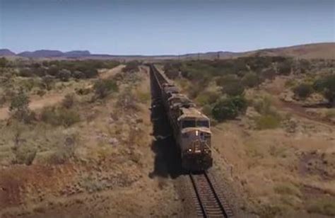 Australia Tren Totalmente Autónomo Realizó Primer Viaje Rieles