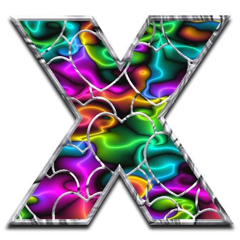 Abstract X Alphabet And Numbers Lettering Alphabet Abstract