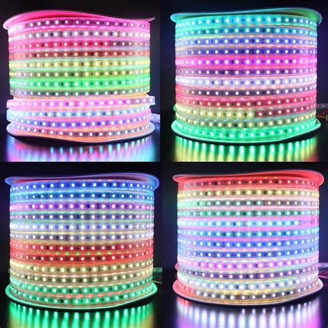 Ip68 Waterproof Led Strip Lights Kit Addressable Rgb Light Tm1914