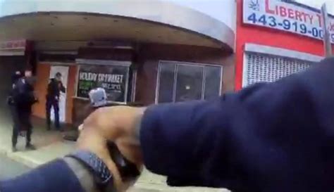 Baltimore Police Release First Body Camera Video From Officer Involved