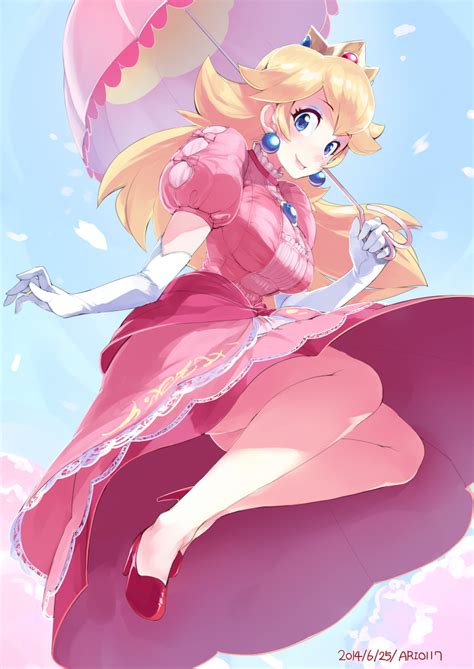 Princess Peach Mario Drawn By Ario Danbooru