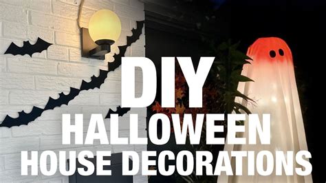 Diy Halloween House Decorations Youtube