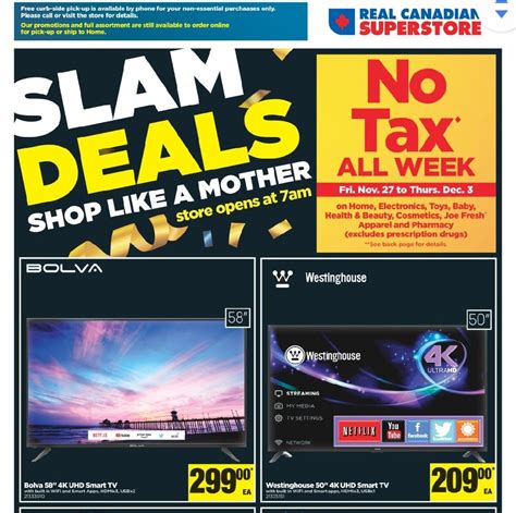 Superstore Black Friday Flyer Save Money In Winnipeg