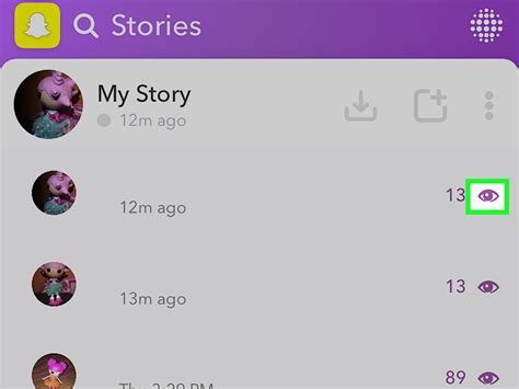 How To See Who Viewed Your Snapchat Story Steps With Pictures