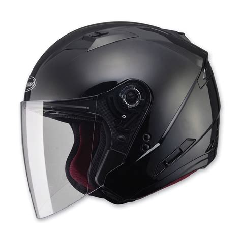 Thinking about getting an open face helmet but love the freedom that comes with a half? GMAX OF77 - K.C. Cycle Helmet World