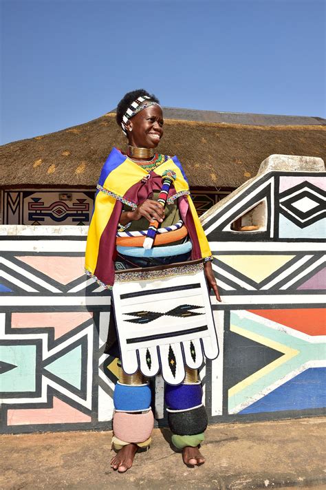 Ndebele Village Mpumalanga South Africa Africa African Pattern