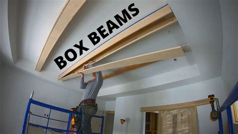 Maple Box Beams Building Scribing Installing Production Style