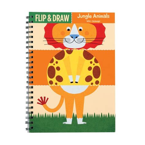Drawings of animals in the jungle book. Jungle Animals Flip & Draw in 2020 (With images) | Jungle animals, Animal drawings, Animal books