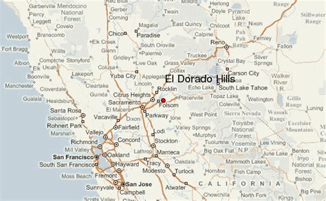 El Dorado California Map
