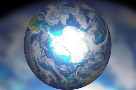 Earths Tilt May Exacerbate A Melting Antarctic Space