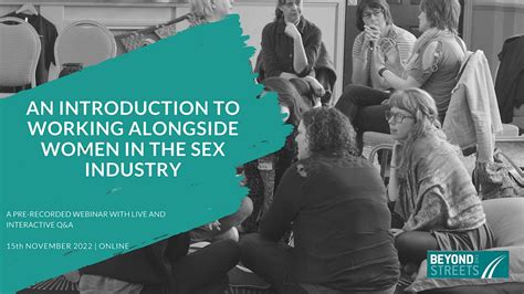 an introduction to working alongside women in the sex industry november 15 2022 online event