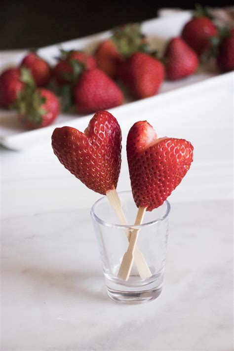 How To Make Strawberry Hearts California Strawberry Commission