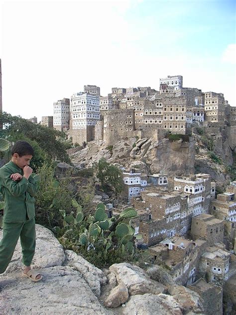 Yemen Al Hajarah Arabische Halbinsel Halbinsel Insel